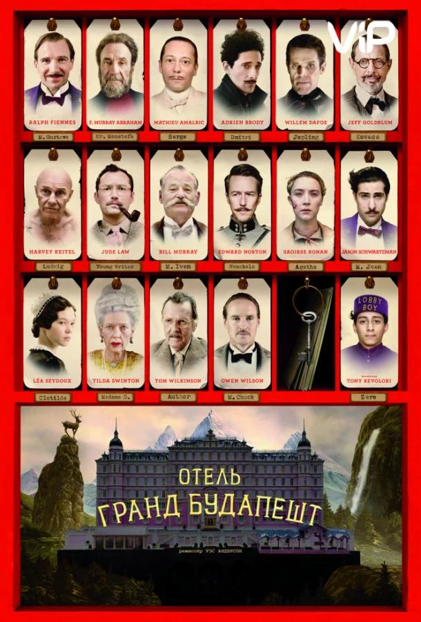 Отель «Гранд Будапешт» смотреть онлайн